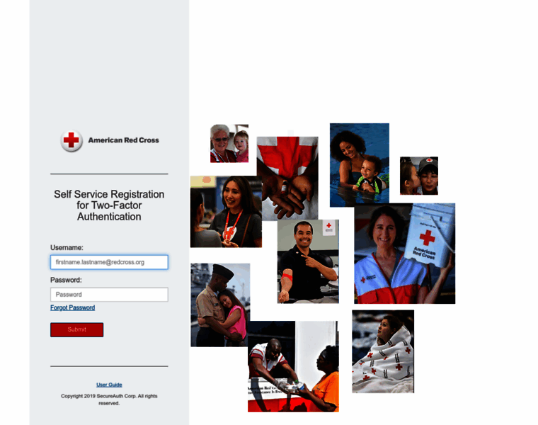 Secureauth.redcross.org thumbnail