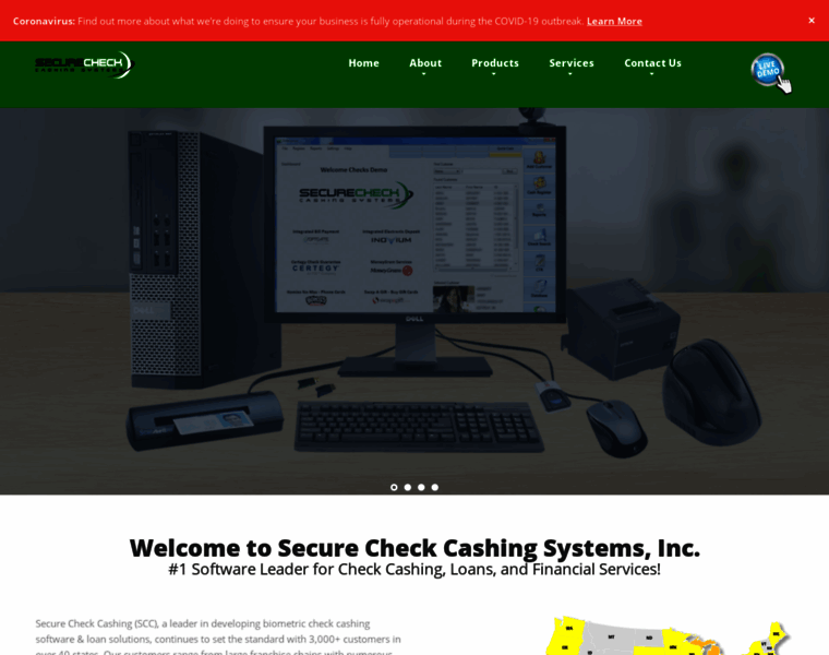 Securecheckcashing.com thumbnail