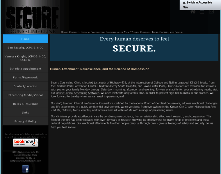 Securecounselingclinic.com thumbnail