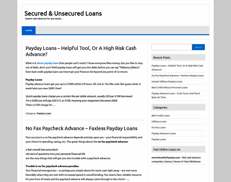 Secured-and-unsecured-loans.com thumbnail