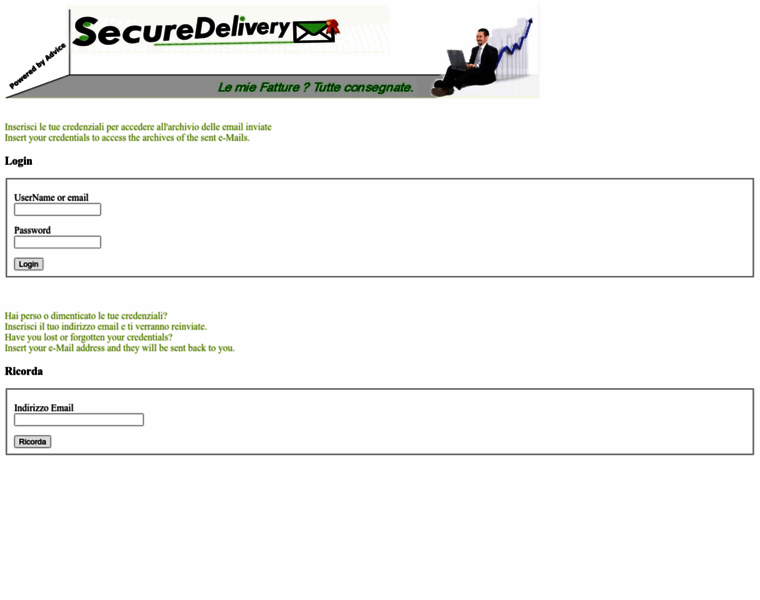 Securedelivery.it thumbnail