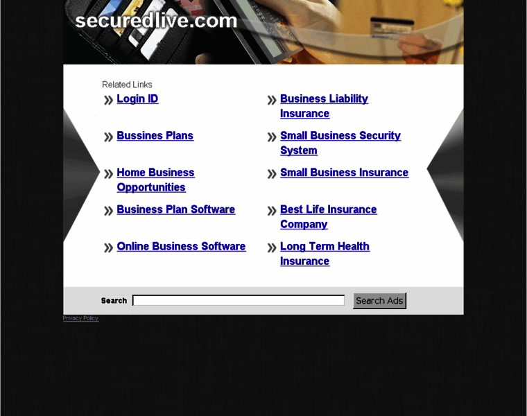 Securedlive.com thumbnail
