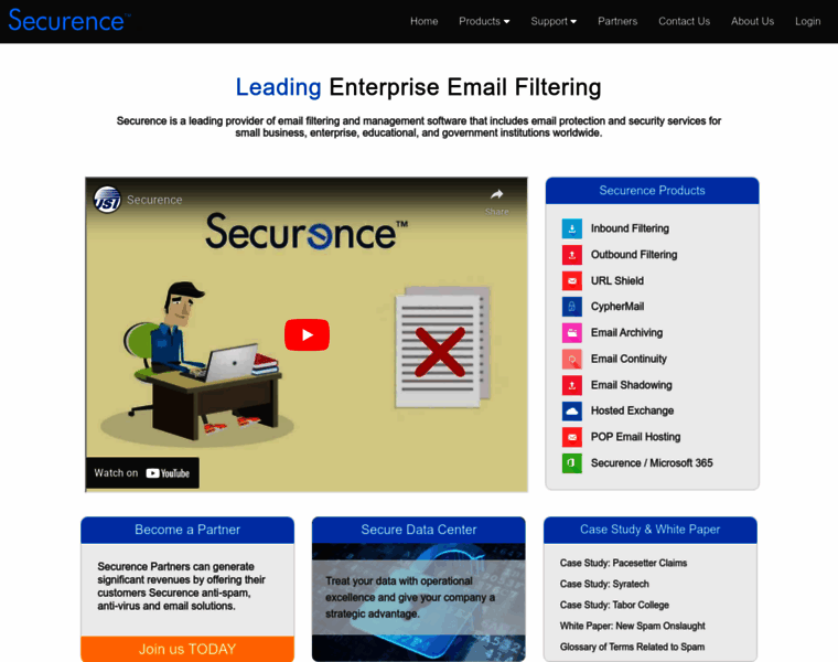 Securence.com thumbnail