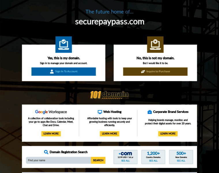 Securepaypass.com thumbnail
