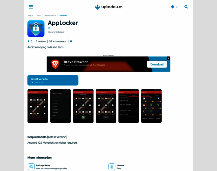 Securesolution-applocker.en.uptodown.com thumbnail