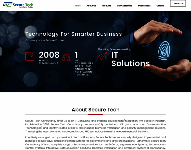 Securetech-consultancy.com thumbnail