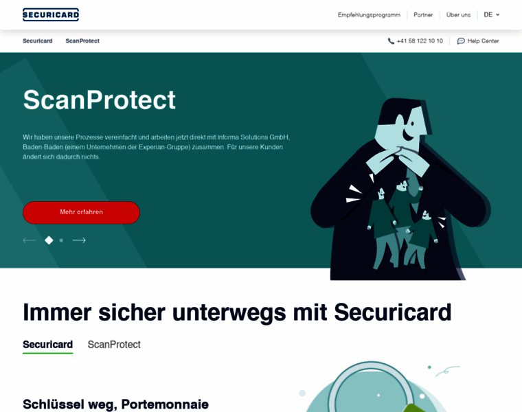 Securicard.ch thumbnail
