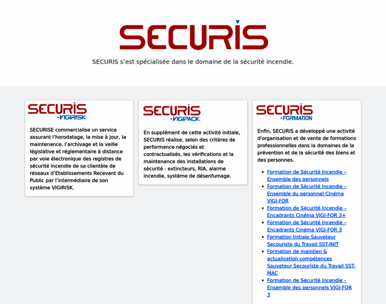Securis.fr thumbnail