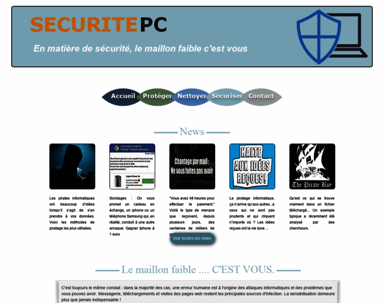 Securitepc.fr thumbnail