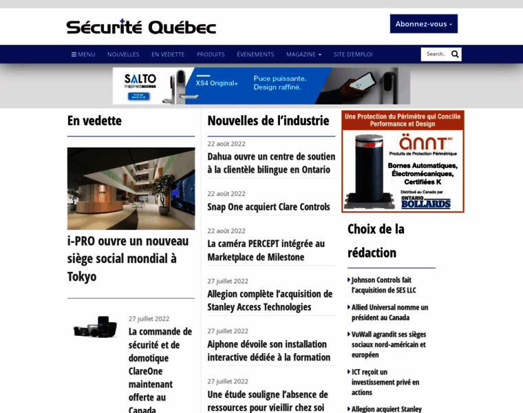 Securitequebec.ca thumbnail