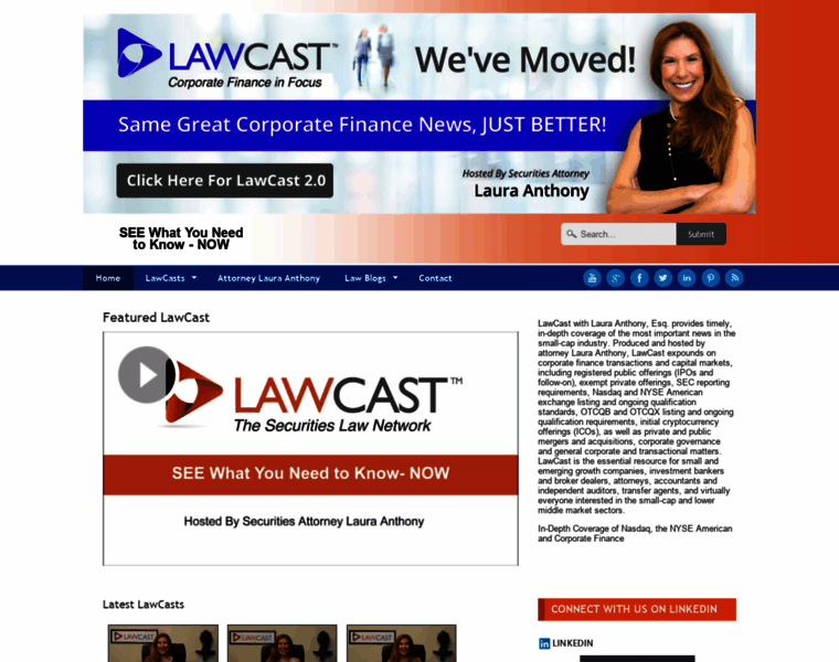 Securitieslawcast.com thumbnail