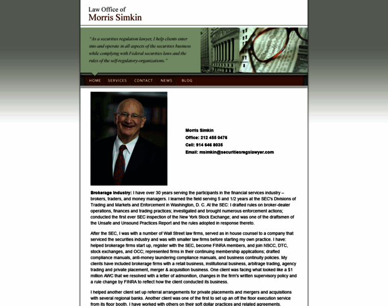 Securitiesregslawyer.com thumbnail