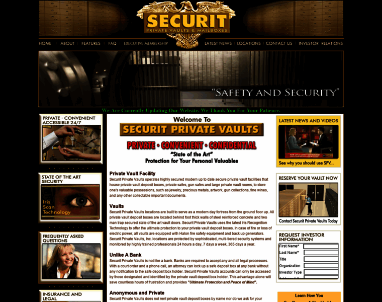 Securitprivatevaults.com thumbnail