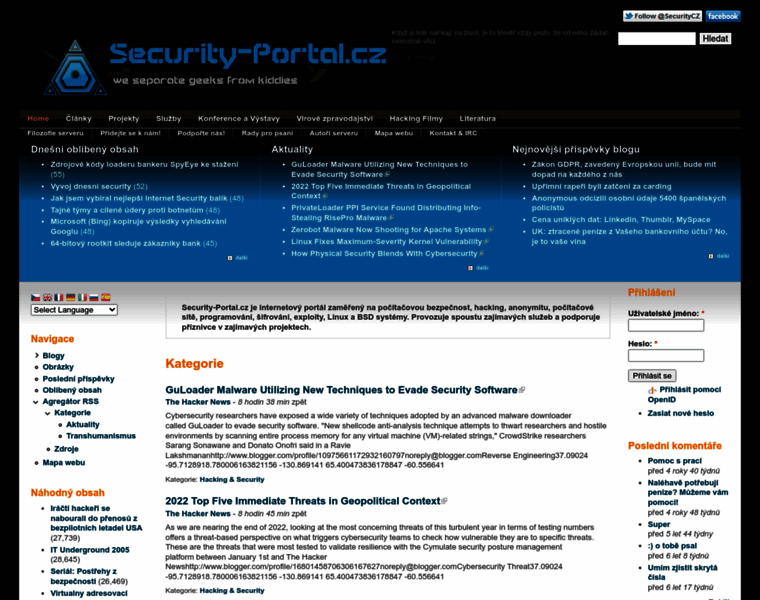 Security-portal.cz thumbnail