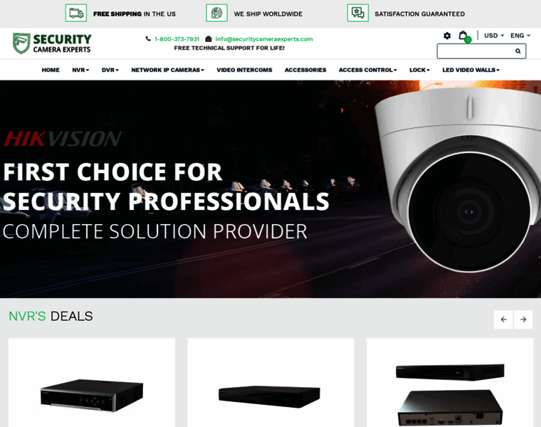 Securitycameraexperts.com thumbnail