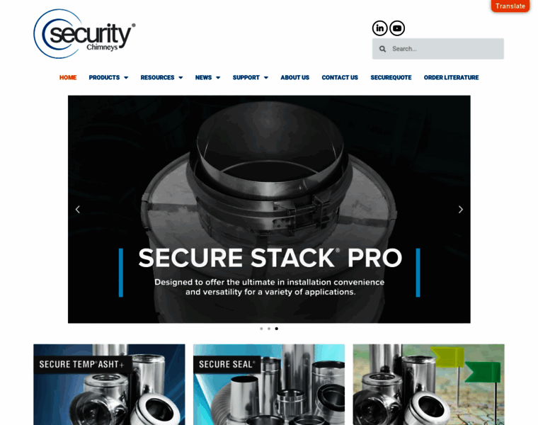 Securitychimneys.com thumbnail