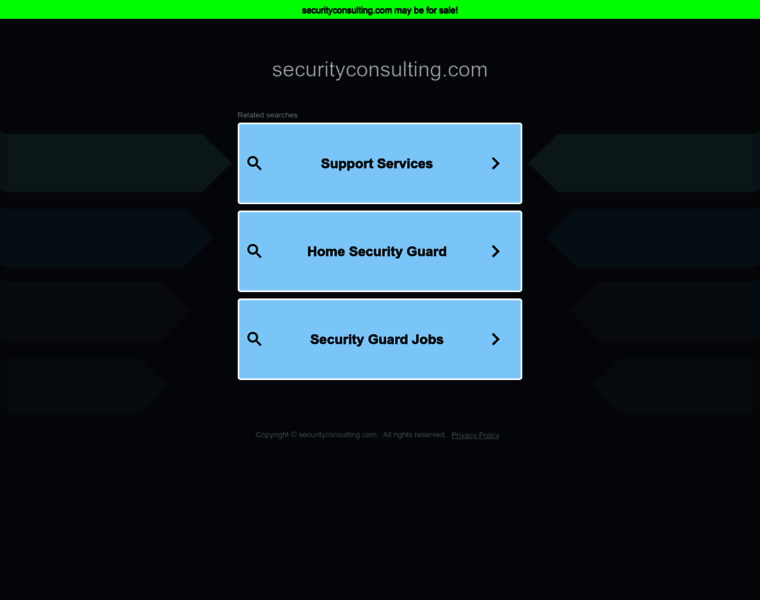 Securityconsulting.com thumbnail