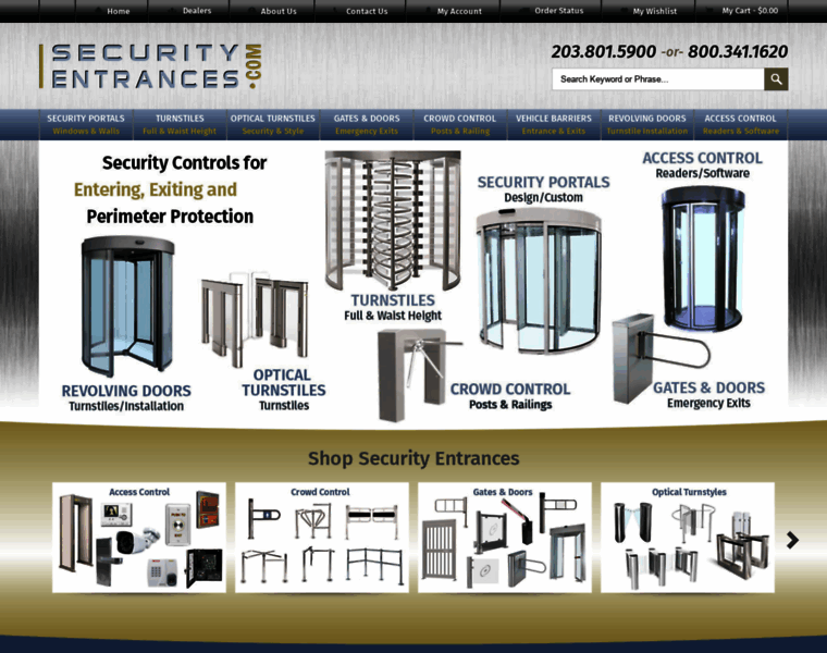 Securityentrances.com thumbnail