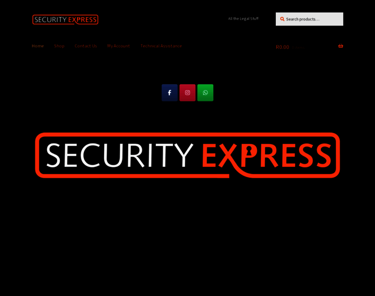 Securityexpress.co.za thumbnail