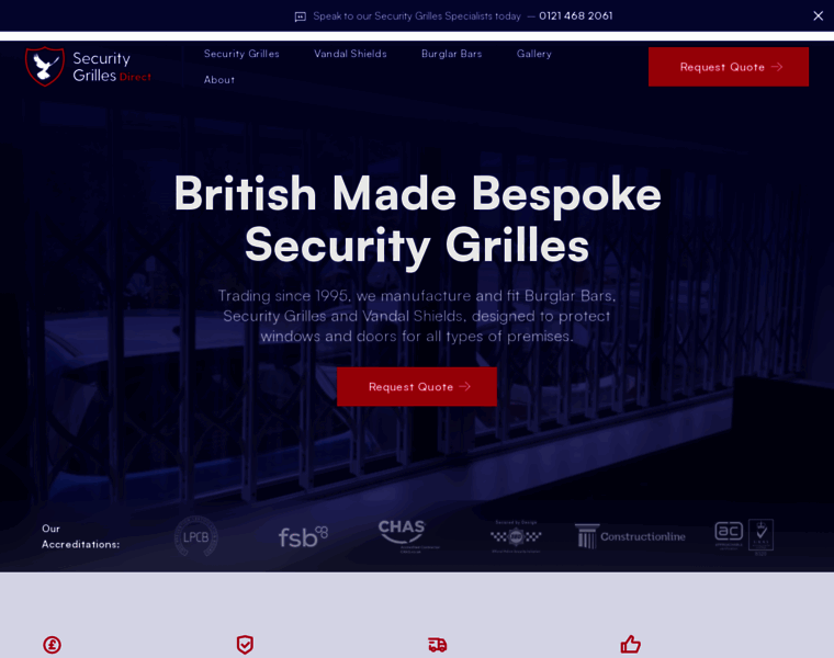 Securitygrillesdirect.co.uk thumbnail