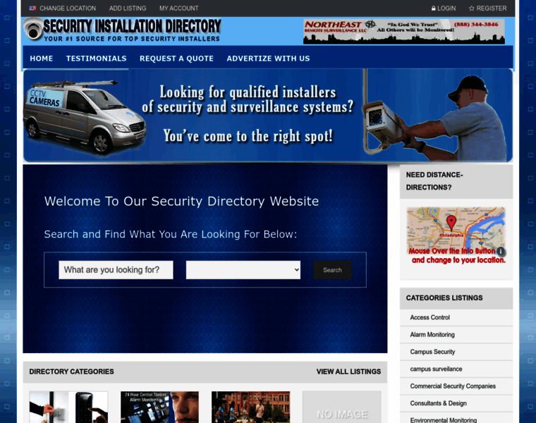 Securityinstallationdirectory.com thumbnail