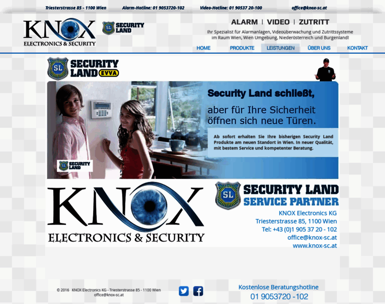 Securityland.at thumbnail