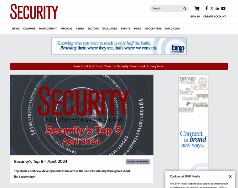 Securitymagazine.com thumbnail