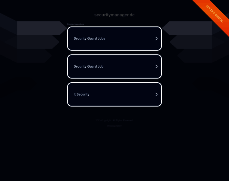 Securitymanager.de thumbnail Securitymanager.de thumbnail