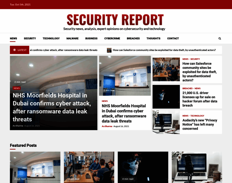 Securityreport.com thumbnail
