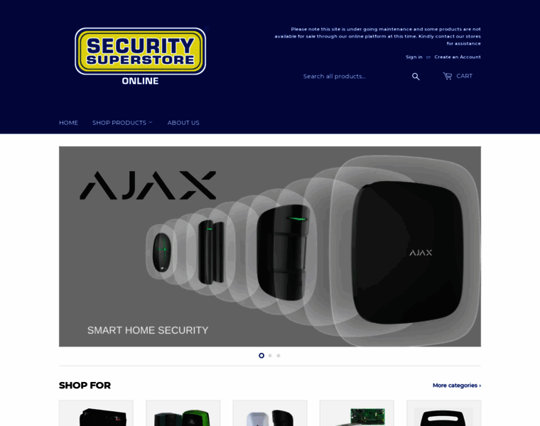 Securitysuperstore.co.za thumbnail