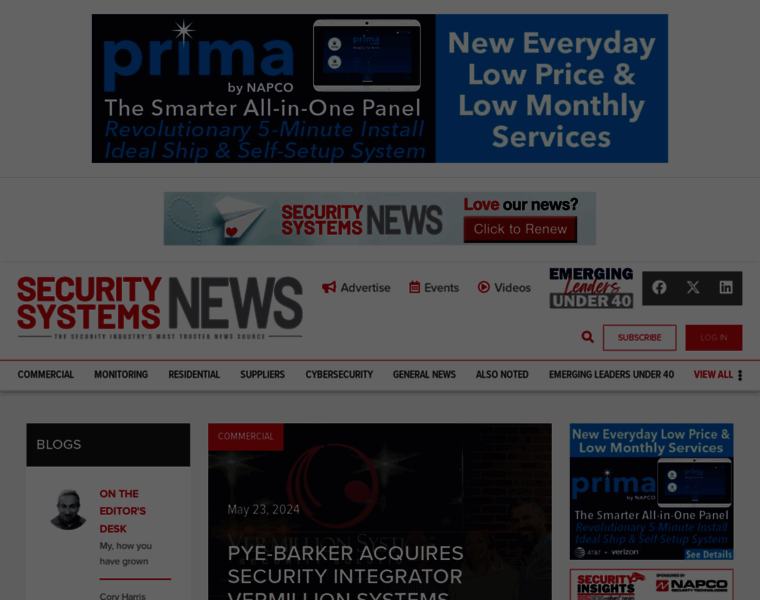 Securitysystemsnews.com thumbnail