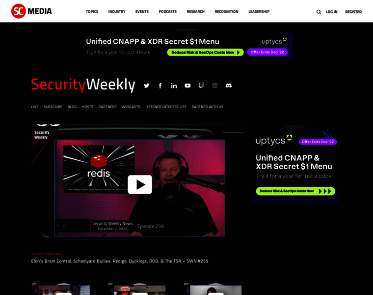 Securityweekly.com thumbnail
