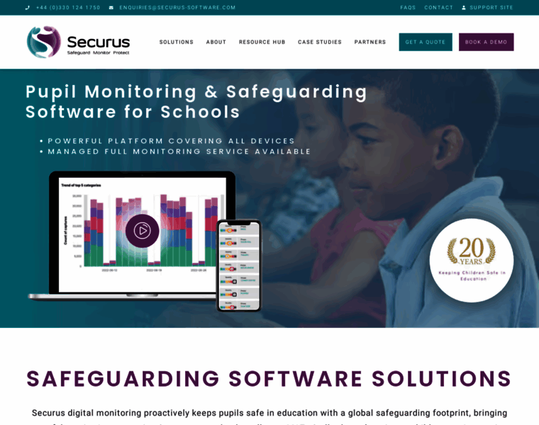 Securus-software.com thumbnail