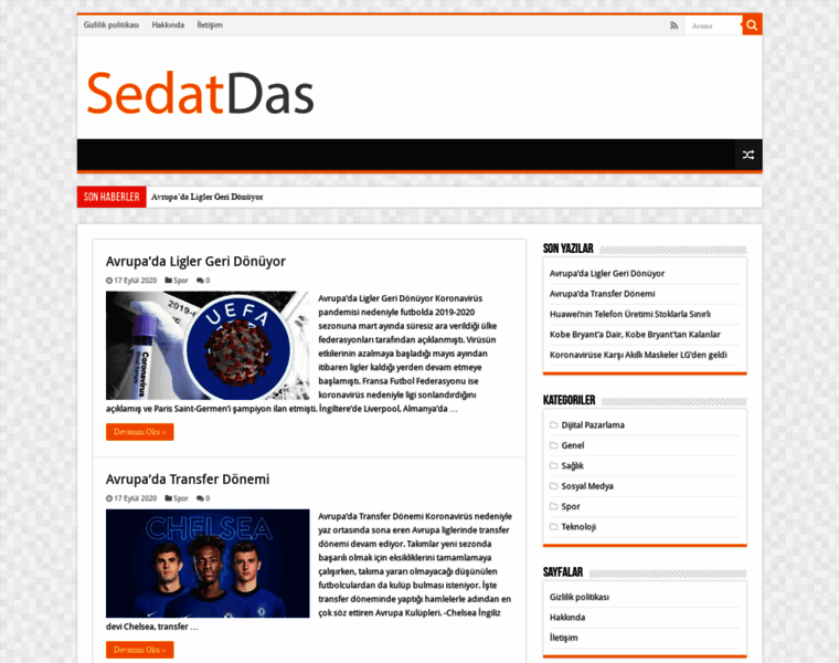 Sedatdas.com thumbnail