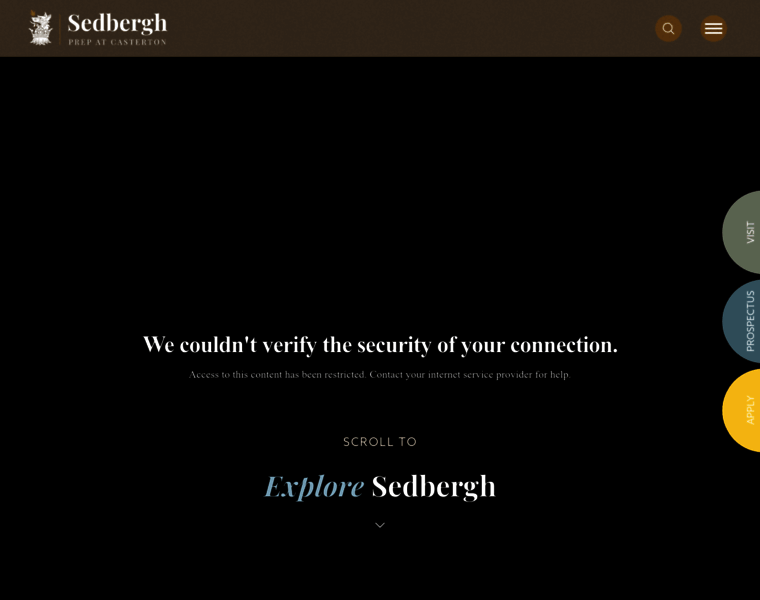 Sedberghprep.org thumbnail