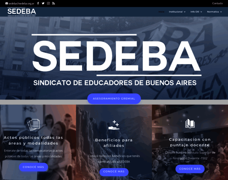 Sedeba.org.ar thumbnail