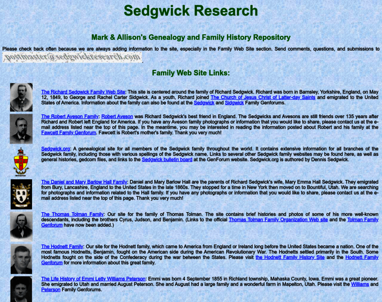 Sedgwickresearch.com thumbnail