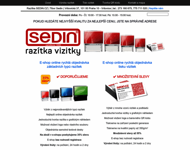 Sedin.cz thumbnail