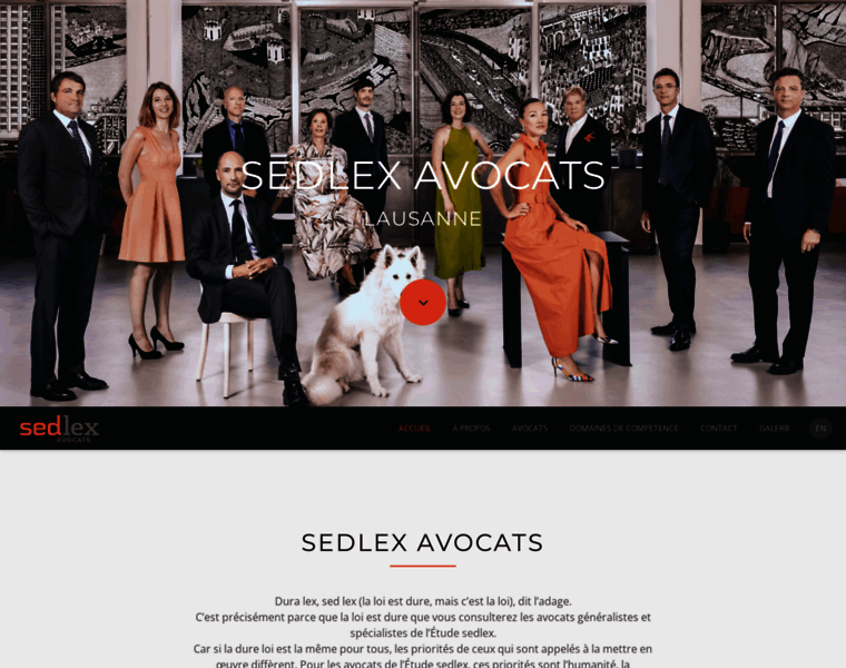 Sedlex-avocats.ch thumbnail