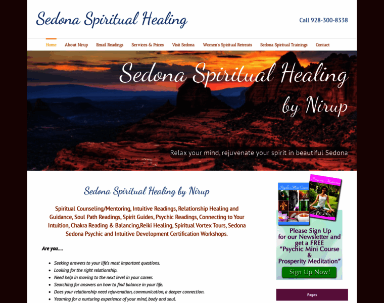 Sedona-spiritual-healing.com thumbnail