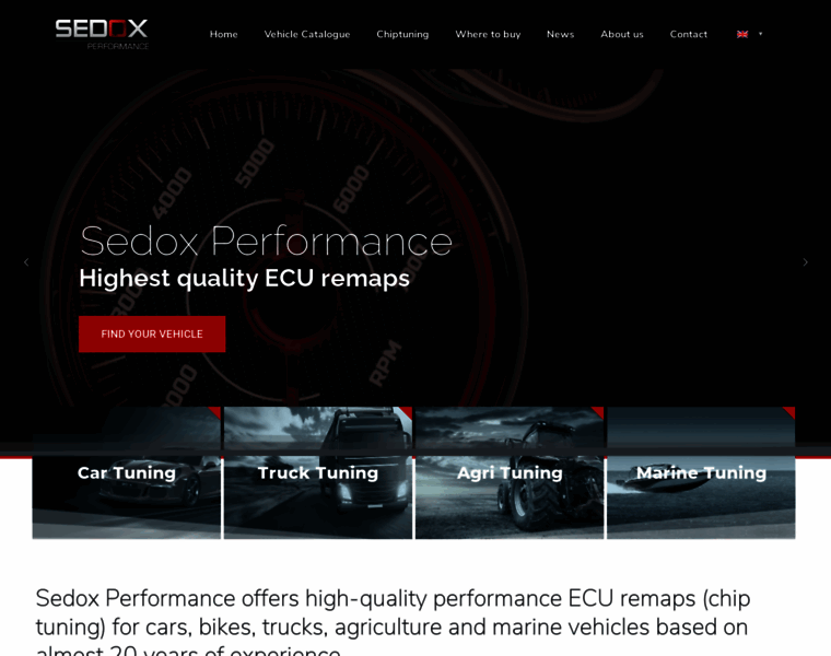 Sedox-performance.com thumbnail