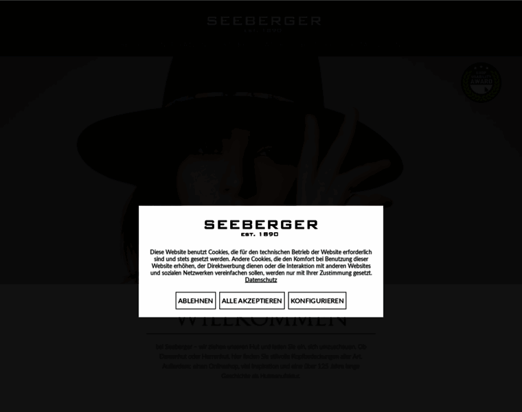 Seeberger-hats.com thumbnail