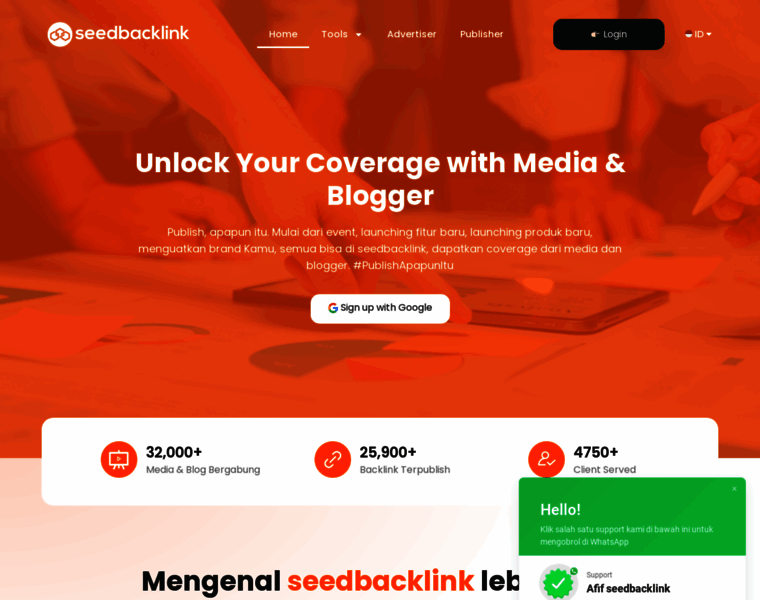 Seedbacklink.com thumbnail