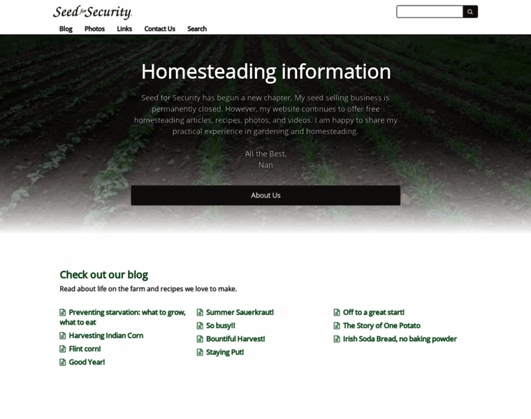 Seedforsecurity.com thumbnail