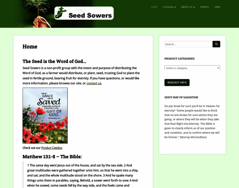 Seedsowersonline.com thumbnail
