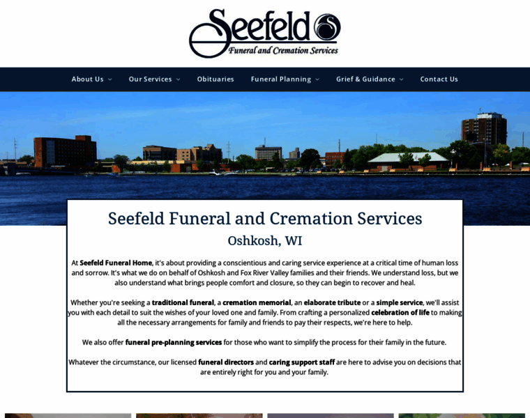 Seefeldfuneral.com thumbnail