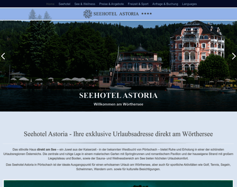 Seehotel-astoria.at thumbnail