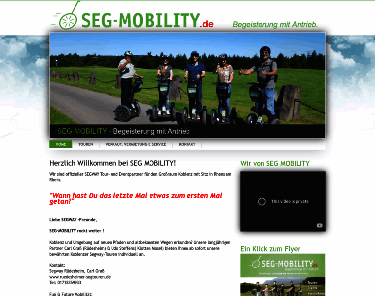 Seg-mobility.de thumbnail