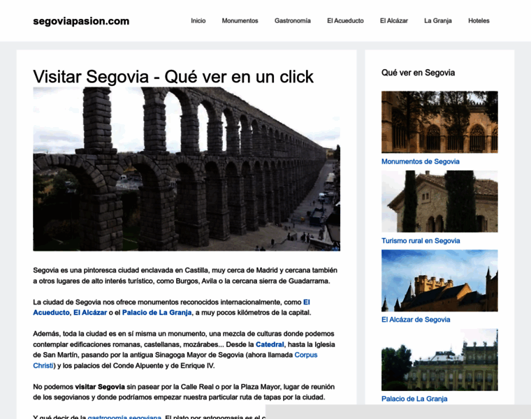 Segoviapasion.com thumbnail