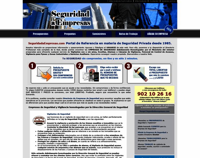 Seguridadaempresas.com thumbnail